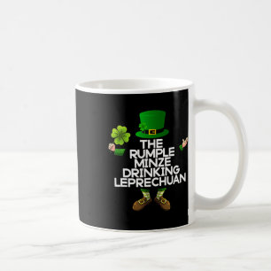 Taza De Café El Leprechuan Irlandés Beber Rumple Minze St Patr