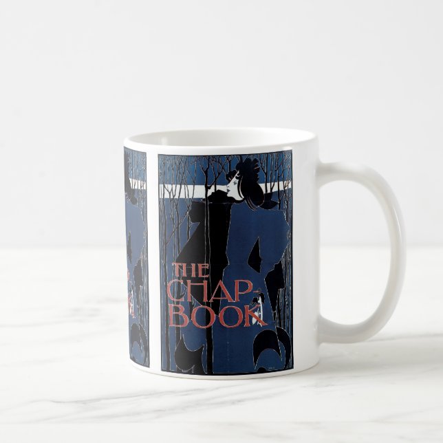 Taza De Café El Libro de Papel ~ Dama Azul (Derecha)