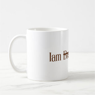 Taza De Café El líder del iam de personalización no es un abuch