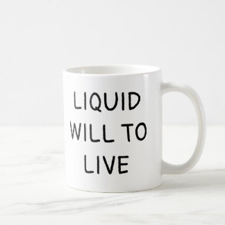 Taza De Café El líquido vivirá