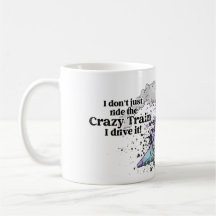 El loco tren clásico Mug