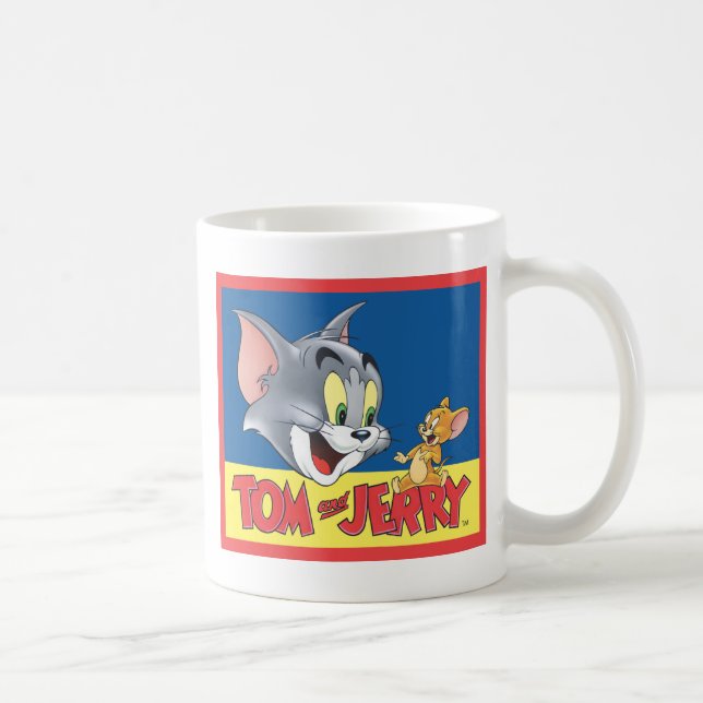Taza De Café El Logo De Tom Y Jerry Sombreado (Derecha)