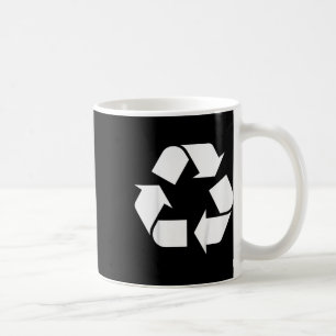 Taza De Café El logotipo de reciclaje de niños Día de la Tierra