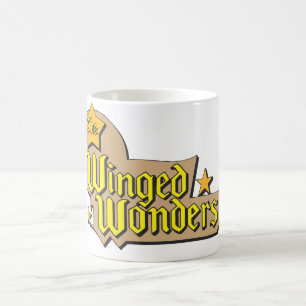 Taza De Café El logotipo de Winged Wonders