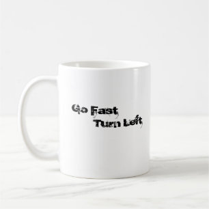 Taza De Café El logotipo, va vuelta rápida dejada