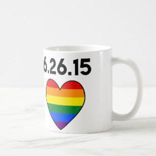 TAZA DE CAFÉ EL #LOVEWINS CELEBRA MATRIMONIO HOMOSEXUAL.