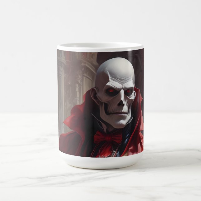 Taza De Café El Maestro Phibes detiene el reloj (Centro)