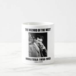 Taza De Café El Mago De Occidente (Nikola Tesla)