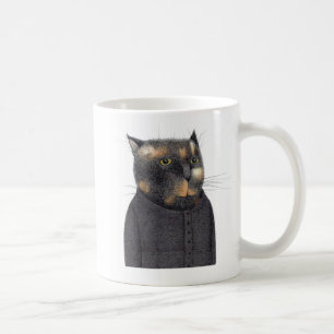 Taza De Café EL MAID CAT White Mug