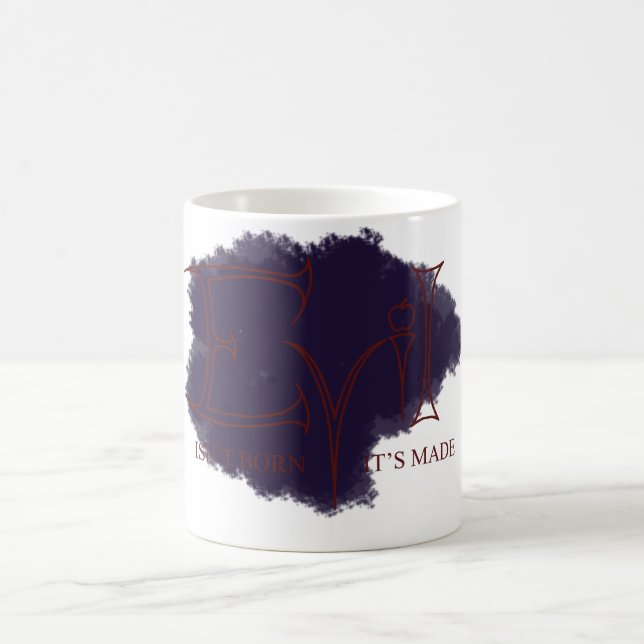 Taza De Café El mal no se lleva, él ha hecho (Centro)