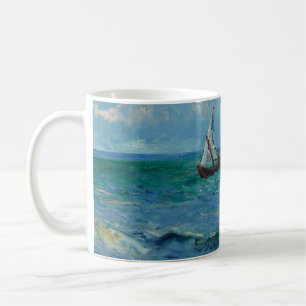 Taza De Café El mar en Les Saintes Maries de la Mer   Van Gogh