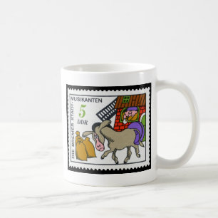 Taza De Café El maravilloso músico de Bremen 5 DDR 1971