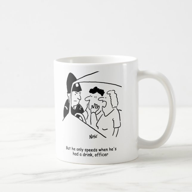 Taza De Café El marido de la esposa es un conductor de bebidas (Derecha)
