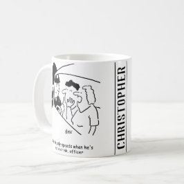 Taza De Café El marido de la esposa es un conductor de bebidas