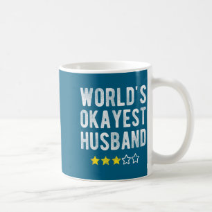 Taza De Café El marido más o menos del mundo divertido familiar