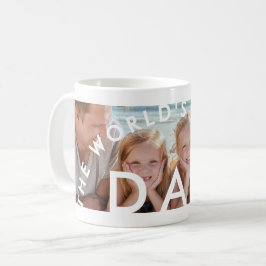 TAZA DE CAFÉ EL MAYOR DÍA MUNDIAL DE LOS PADRES DE FOTOS DE PAD