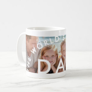 TAZA DE CAFÉ EL MAYOR DÍA MUNDIAL DE LOS PADRES DE FOTOS DE PAD