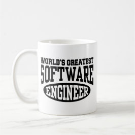 Taza De Café El mayor ingeniero de software del mundo