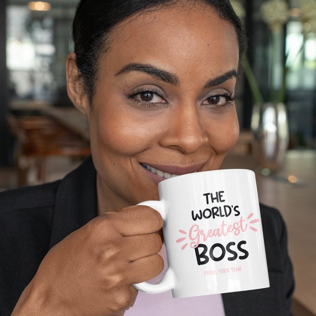 Taza De Café El mayor jefe del mundo (Subido por el creador)