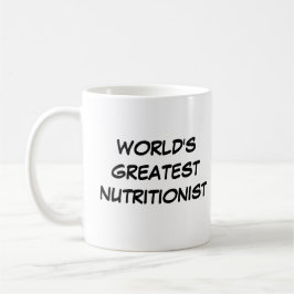 Taza De Café "El mayor nutricionista del mundo"