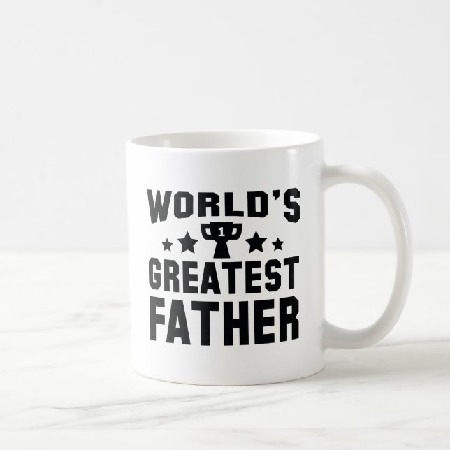Taza De Café El mayor padre del mundo (Derecha)