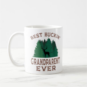 Taza De Café El mejor abuelo de Buckin que ha cazado al abuelo