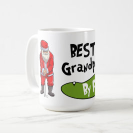 Taza De Café El mejor abuelo de Par para Navidades con Santa Cl