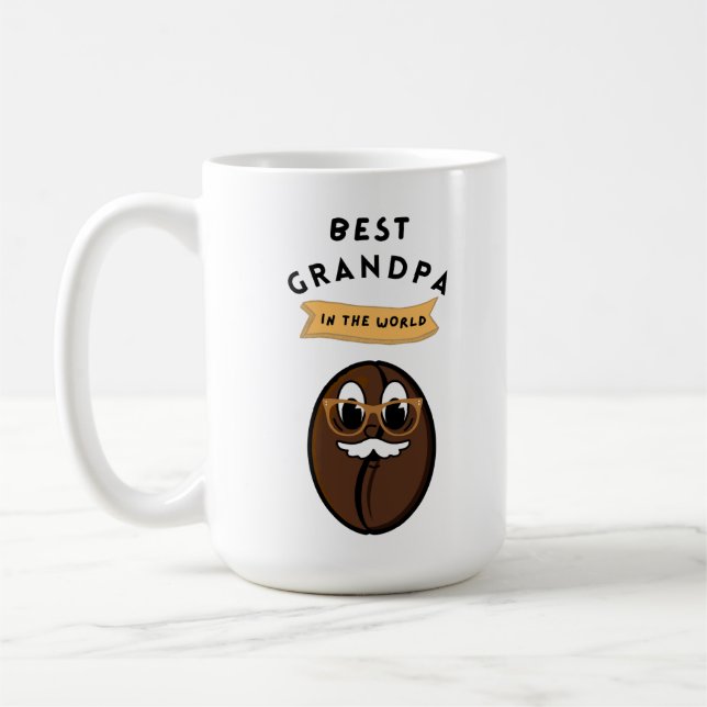 Taza De Café El Mejor Abuelo Del Mundo (Izquierda)