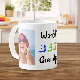 Taza De Café El mejor abuelo del mundo 2 fotos