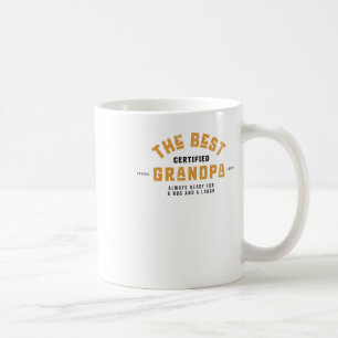 Taza De Café El mejor abuelo. Siempre Preparados Para Un Abrazo