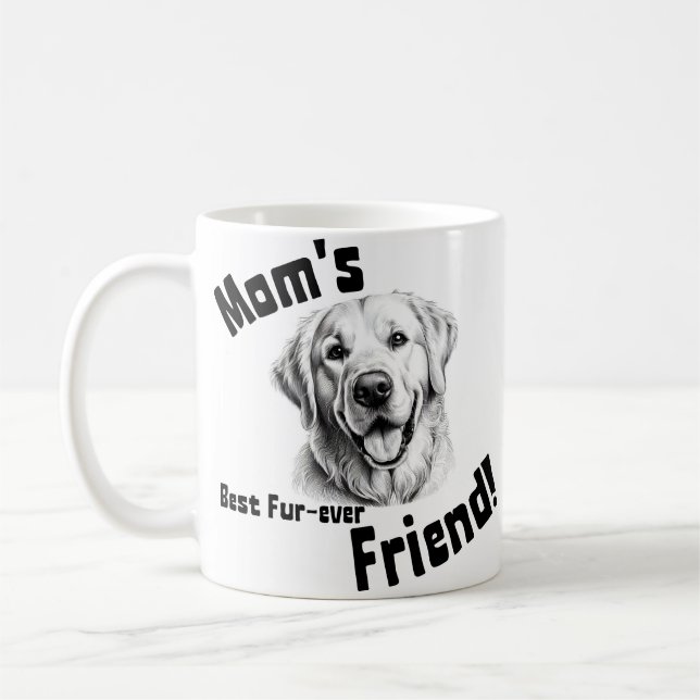Taza De Café ¡El mejor amigo de cuatro años de mamá! (Izquierda)
