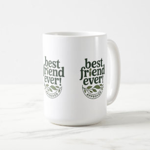 Taza De Café ¡El mejor amigo de todos! Aprobado - Diseño de tex