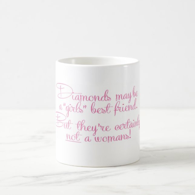 Taza De Café El mejor amigo de una mujer (Centro)
