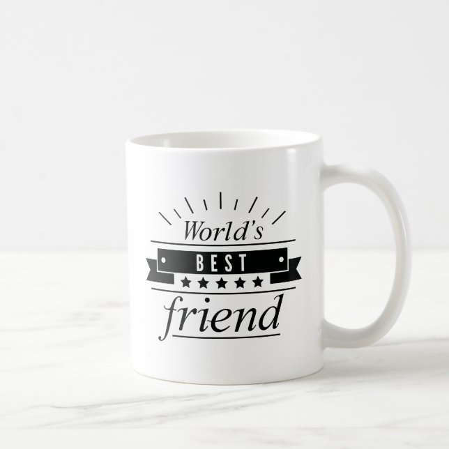 Taza De Café El mejor amigo del mundo (Derecha)