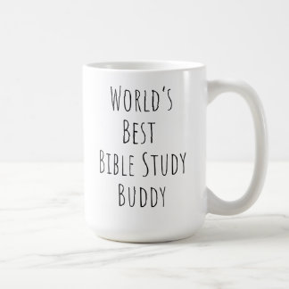 Taza De Café El mejor amigo estudiantil de la Biblia del mundo