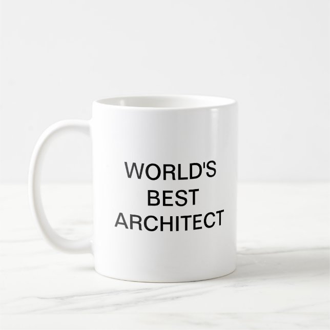 Taza De Café El mejor arquitecto del mundo (Izquierda)