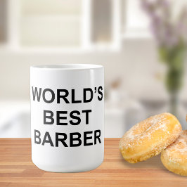 Taza De Café El mejor barbero del mundo