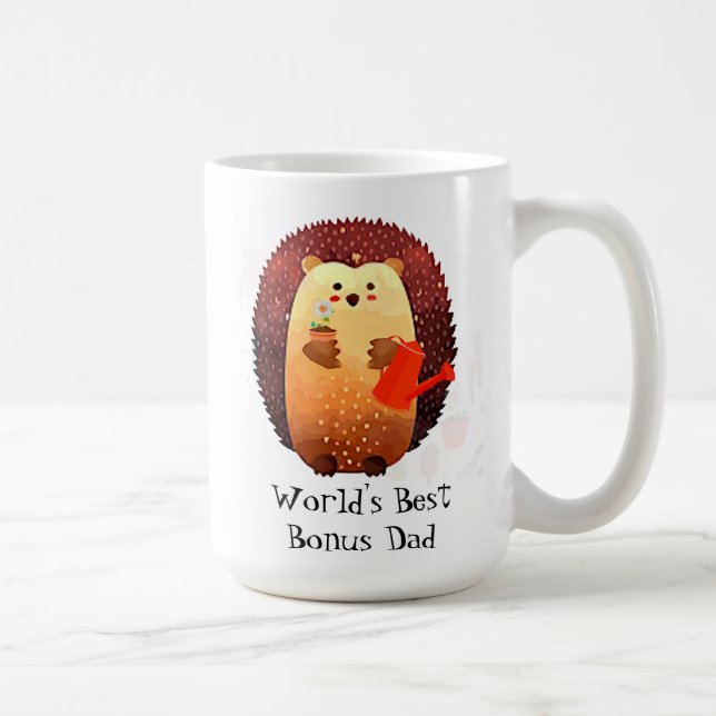 Taza De Café El mejor bono para papá del mundo de los animales  (Derecha)