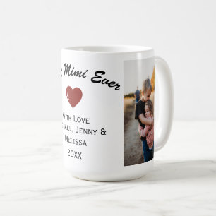 Taza De Café El mejor café de dos fotos