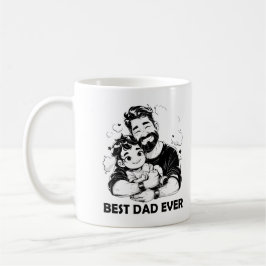 Taza De Café El mejor café de papá de la historia - Divertido y