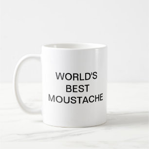 Taza De Café El mejor café MUSTACHE Mug del mundo