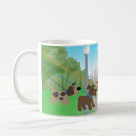 Taza De Café El mejor caminante del perro del mundo hermoso del