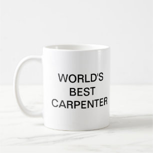 Taza De Café El mejor carpintero del mundo