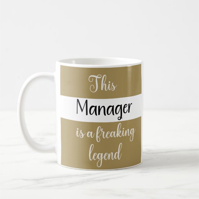 Taza De Café El mejor chef, un regalo divertido  (Izquierda)