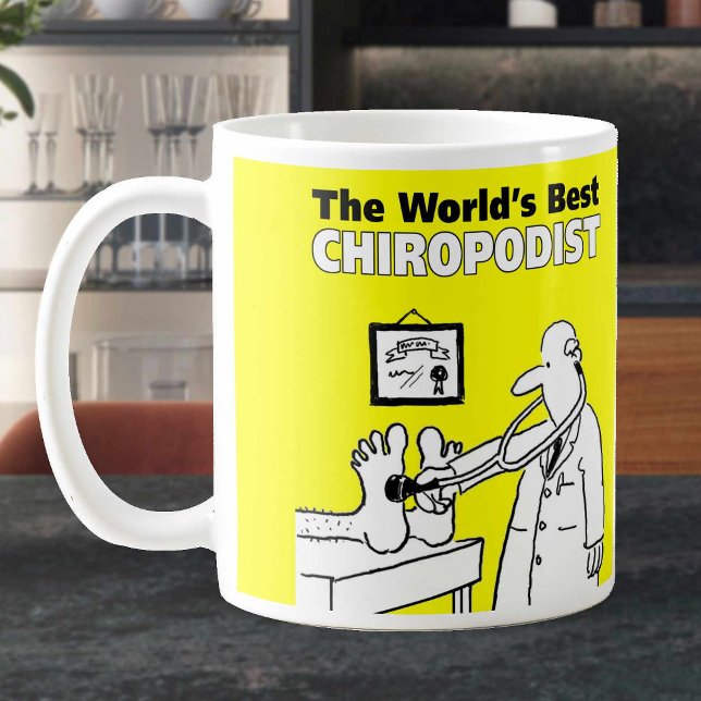 Taza De Café El mejor chiropodista del mundo (Subido por el creador)