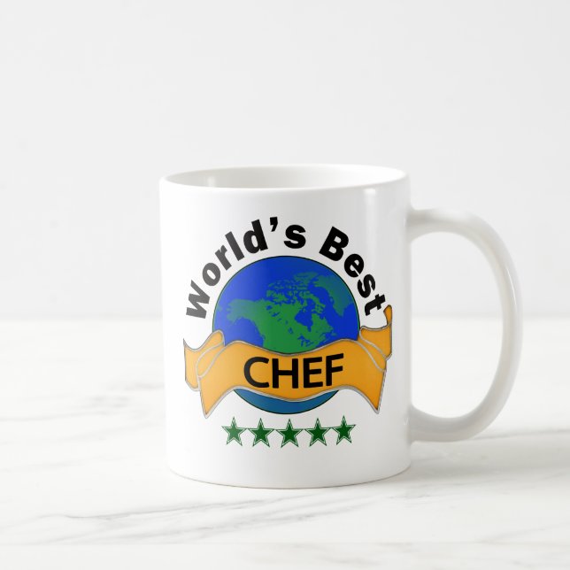 Taza De Café El mejor cocinero del mundo (Derecha)