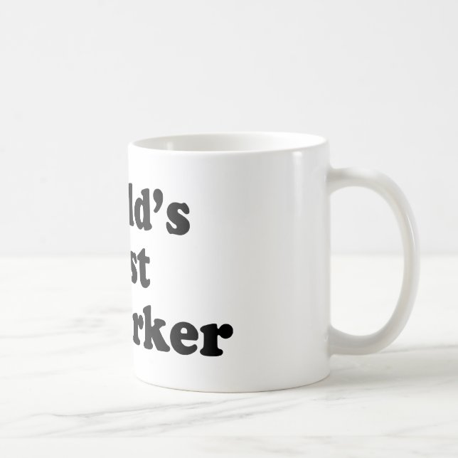 Taza De Café El mejor compañero de trabajo del mundo (Derecha)
