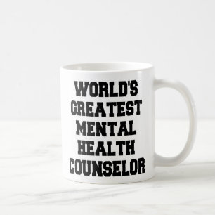 Taza De Café El mejor consejero de salud mental del mundo