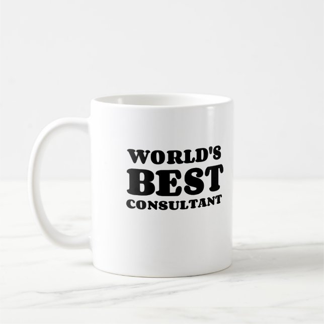TAZA DE CAFÉ EL MEJOR CONSULTOR DEL MUNDO (Izquierda)