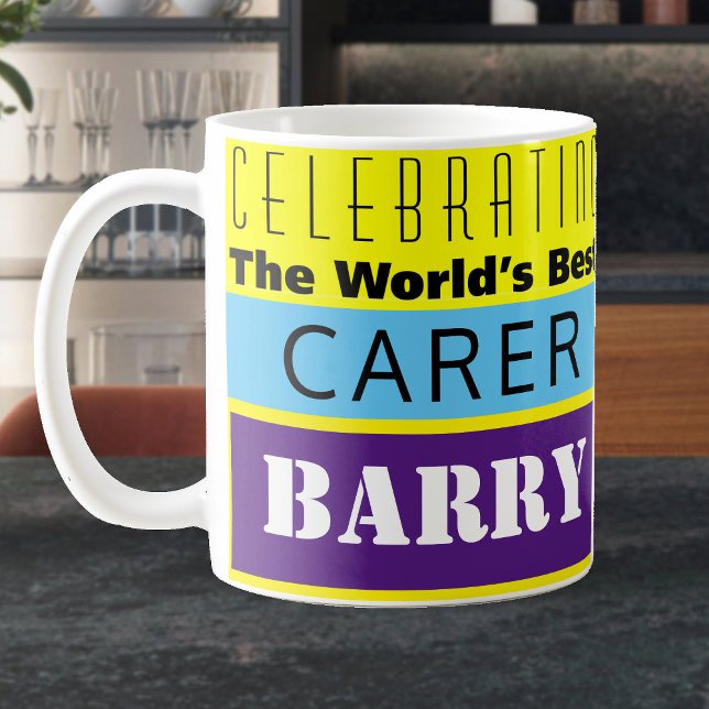 Taza De Café El mejor cuidador del mundo (Subido por el creador)